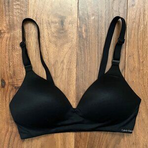 Calvin Klein Black Bralette, Maternity clips, B70 or 32B